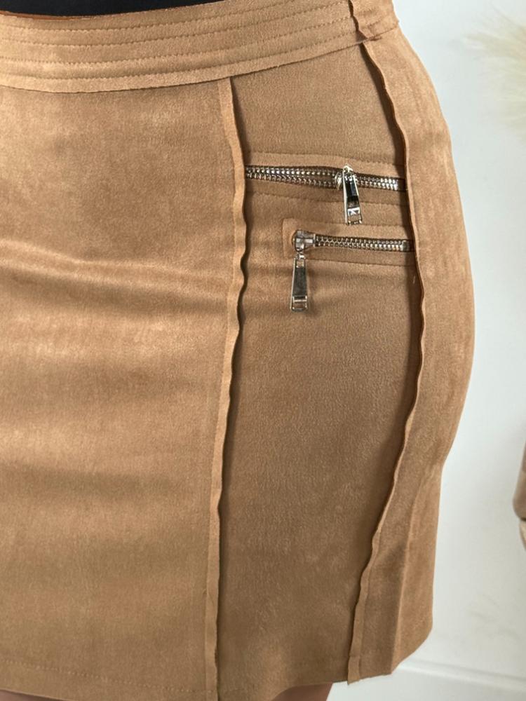 jupe camel