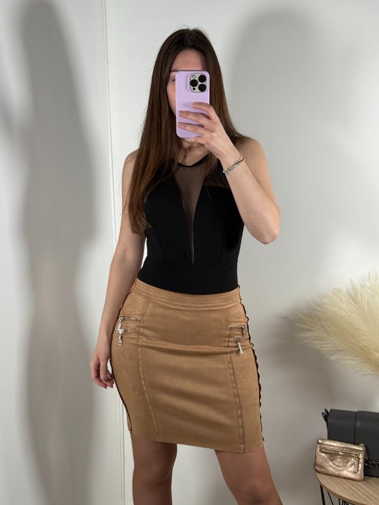 jupe camel