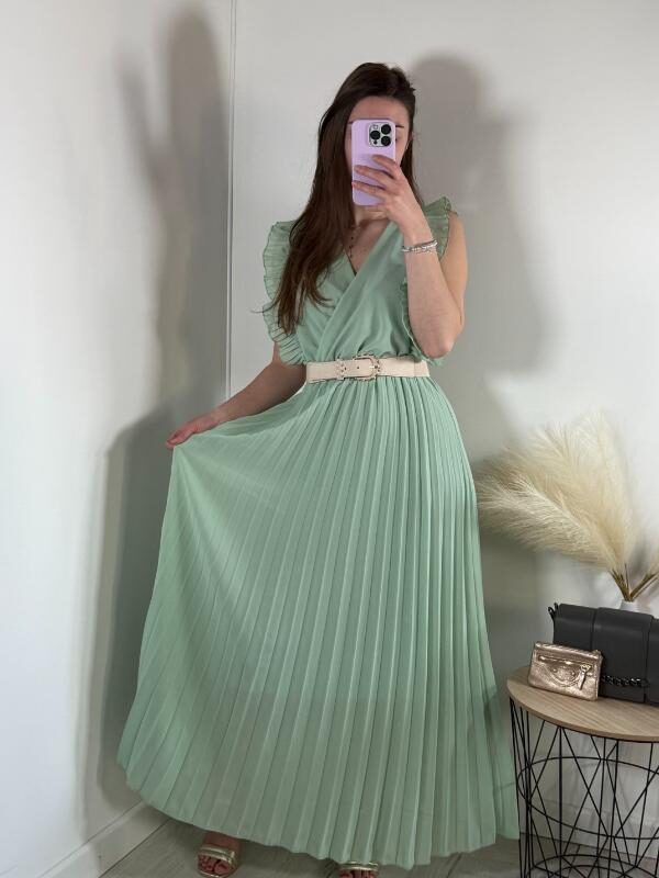 robe romy vert d'eau