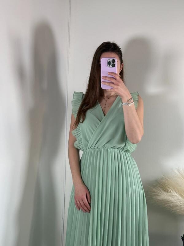 robe romy vert d'eau