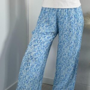 pantalon clara bleu