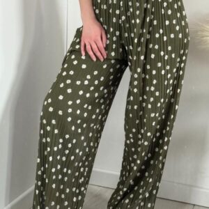 pantalon clara kaki