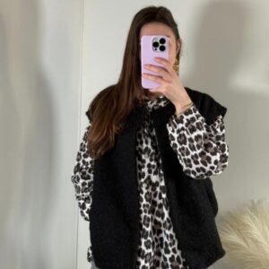 gilet amelie noir