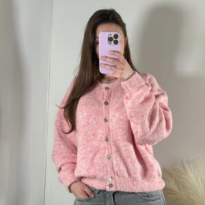 gilet stessy rose